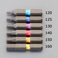 エスコ 2.5x35mm [Hexagon]ドライバービット EA611BR-125 1セット(15本)（直送品）