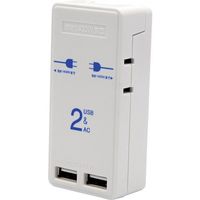 星光商事 STARLIGHT USBポート付モバイルタップ2個口2ポート2.4A SK-SMT2.4A 1台(1個) 424-4653（直送品）