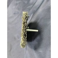 高島産業 軸付ホイールブラシ 電動工具用ホイール型軸付ブラシ BRHシリーズ φ100x6軸 WSA-100 1双(1個) 554-8571（直送品）