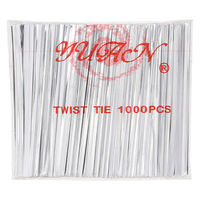 シモジマ カラータイ 4×80 シルバー 1000本入/袋(TW) 4547432080058 1箱(100袋)（直送品）