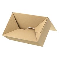 シモジマ ダンボール テープレス段ボール B5用ー120 4901755210965 1箱(20枚入)