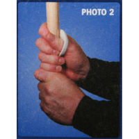 HATAS(ハタ) 打者用 親指 サポーター プロヒッター ジュニアサイズ ホワイト 53358W 1セット（2個）（直送品）