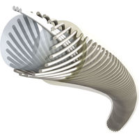 DUNLOP(ダンロップ) テニス 硬式ガット シンセティック・タフ 125 ホワイト DST21001 1セット（2個）（直送品）