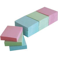 プリントインフォームジャパン info notes パステル 40x50mm カラーミックス3色 5653-98 1パック(12冊)