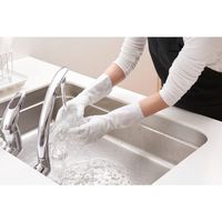 【ビニール手袋】 ショーワグローブ きれいな手うす手 M KRTU-M 1双