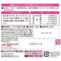 健康缶 オーラルケア まぐろとろみ 国産 40g 1セット（1袋×6）キャットフード ウェット パウチ
