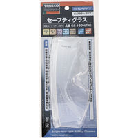 トラスコ中山 TRUSCO 一眼型セーフティグラス 上ひさしサイド付 透明 1096018000000 1個