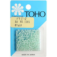 TOHO 丸大ビーズ バラパックビーズ 外径約3mm 約7g入り No.1065 MLB-1065-BA 1箱(5枚入)（直送品）