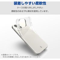 Galaxy S24 ケース ソフト カバー 薄型 カメラレンズ保護設計 クリア PM-G241UCTCR エレコム 1個（直送品）