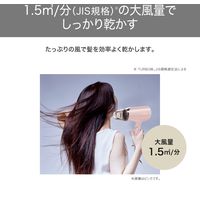 ヘアドライヤー スリットフード 大風量 切替スイッチ ホワイト TD260A-W テスコム 1個