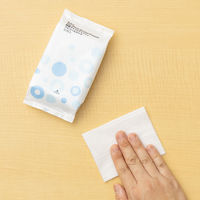 ウェットティッシュ アルコール オリジナル携帯用ウェットティッシュ 本体 1個（30枚入） オリジナル