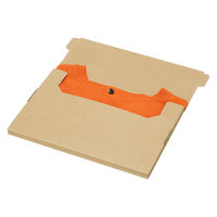 アスクル 「現場のチカラ」薄型ダンボールケース 336×226×20mm 1パック（10枚入） オリジナル