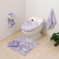 センコー DECORMUSEE サミーラ タオル 約34×80cm ラベンダー DM 151215 1枚（直送品）