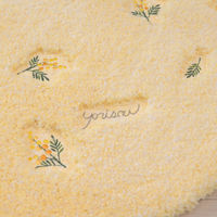 センコー SDS スイートミモザ トイレマット 約60×60cm イエロー SDS231002 1枚（直送品）