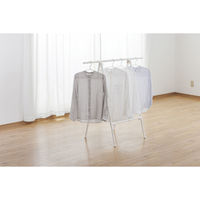 アイリスオーヤマ ふとん干しスタンドタイプ スリム ホワイト FSA-70SR 1台