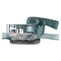 パーマンコーポレーション ベルト荷締機ラッシングベルトJIS巾50固定1m巻取2.5mEクリップ 6479719000 1個（直送品）