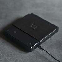 amadana Beasty Coffeeコーヒースケール ブラックレザー ABC-DS-BK 1台