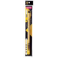 呉竹 くれ竹優筆 ほまれ 3号 茶毛 JE42-3S 1セット(1本×3)