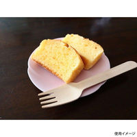 九州紙工 使い捨てフォーク ウッドフォーク16cm紙完封 WF-002 1ケース(3000個(100個×30)（直送品）