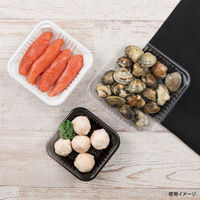 リスパック 透明トレー バイオPETトレー ラスター K150 FSFW303 1袋(100個)（直送品）