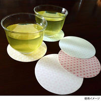 九州紙工 HANAシリーズコースター菫クッション紙丸型(90×90mm 厚み1mm) CO-5 1ケース(5000個(100個×50)（直送品）