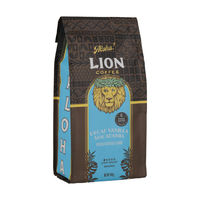 【コーヒー粉】ライオンコーヒー デカフェバニラマカダミア 1セット（140g×3袋）