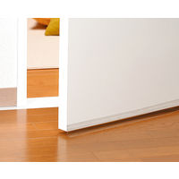 ニトムズ ドア下部シールテープ 透明 幅40mm×長さ92cm E0401 1セット（1巻×10）