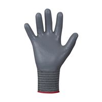 【ニトリル背抜き手袋】 ショーワグローブ No.374 マイクログリップ ニトブラック Lサイズ No.374-L 1双