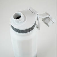 和平フレイズ フォルテック キャリングボトル530ml(ホワイト×グレー) RH-1680 1個（直送品）