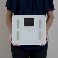 ドリテック 体重体脂肪計「クラベールプラス」ホワイト BS-247WT 1台