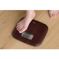 ドリテック ボディスケール「リフェロ」ダークウッド BS-183DW 1台