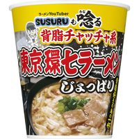 日清食品 SUSURUも唸る背脂チャッチャ系 東京環七ラーメンじょっぱり 1セット（12個）