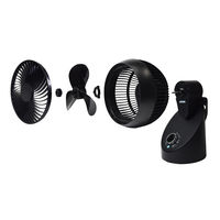 TEKNOS DCモーター フルリモコン「3D」左右回転 黒 SAK-346KDC 1台