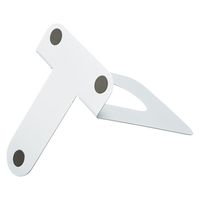 ジョインテックス スマートバリュー ブックエンドM白10個(2個×5組)B167JM-WH5 B167J-M-WH5 1箱（直送品）