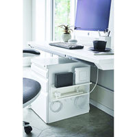 山崎実業 マグネットケーブル&ルーター収納ラック 05463 1セット(2台)（直送品）