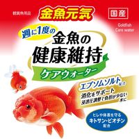 金魚元気 ケアウォーター 計量キャップ付 国産 300ml 1個 ジェックス