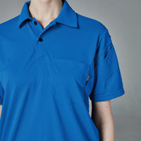 TS DESIGN ドライショートスリーブポロシャツ ブラック 5L 6065-95-5L 1着（直送品）