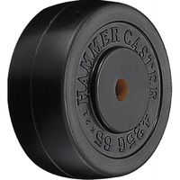 ハンマーキャスター ハンマーキャスター(ゴム車) 425GーR 425GーR65 1セット(8個)（直送品）