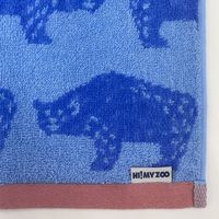 林 フェイスタオル HI! MY ZOO ハイ ベアー FN437000 1枚