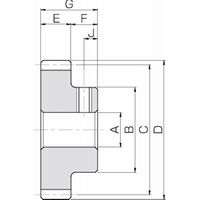 小原歯車工業 平歯車|平歯車 SSY SSY1ー48 1セット(3個)（直送品）