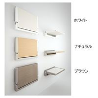 内外 SUー02N(Bタイプ面付け) WH玄関椅子OLISU(オルイス) CFD516553 1台（直送品）