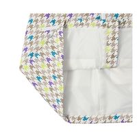 クアトロ 千鳥柄ジップスカート　MULTI　L N5086 1点（直送品）