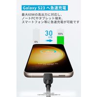 Anker USB Type-Cケーブル 0.9m - USB-C[オス] ブラック 1本 アンカー