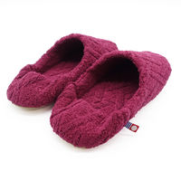 ラッキー産業 今治タオルバブーシュM ワイン BACO23905RE 1足