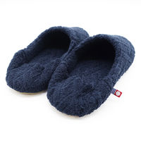 ラッキー産業 今治タオルバブーシュL ブルー BACO23906BL 1足