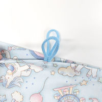 コッカ 巾着 大 ユニコーン（青） CS-1290 1A 1個