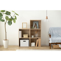 アイリスオーヤマ 棚 本棚 カラーボックス 3段 A4ファイル対応 幅415×奥行290×高さ1015mm ナチュラル CX-3F