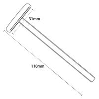 フィフティ・ヴィジョナリー T字カミソリ (セーフガード付) FV-KS-001 1袋(50本)