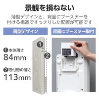 DXアンテナ アンテナ 地上デジタルアンテナ UHF 壁面(20素子相当) 軽量 強・中電界地域向け EC-FA20 1個