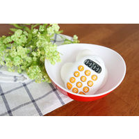 ドリテック　たまご型　10キータイマー　ホワイト　T-608WT　キッチンタイマー　デジタル　1個